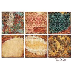   Papírkészlet 8" (20 cm), The Wall / Decorer Scrapbook Paper (24 ív)