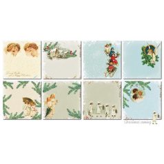   Papírkészlet 6" (15 cm), Christmas Coming / Decorer Scrapbook Paper (24 ív)