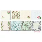 Papírkészlet 6" (15 cm), Sweet Rose / Decorer Scrapbook Paper (24 ív)