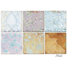   Papírkészlet 12" (30 cm), Moods / Decorer Scrapbook Paper (18 ív)