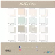   Papírkészlet 12" (30 cm), Shabby Colors / Papers For You Scrap Paper Pack (16 ív)