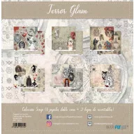   Papírkészlet 12" (30 cm), Terror Glam / Papers For You Scrap Paper Pack (6 ív)
