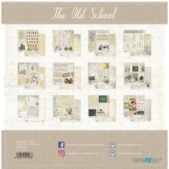   Papírkészlet 12" (30 cm), The Old School / Papers For You Scrap Paper Pack (12 ív)