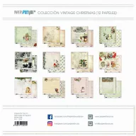   Papírkészlet 12" (30 cm), Vintage Christmas / Papers For You Scrap Paper Pack (12 ív)