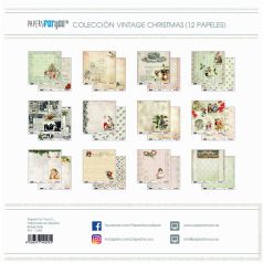   Papírkészlet 12" (30 cm), Vintage Christmas / Papers For You Scrap Paper Pack (12 ív)