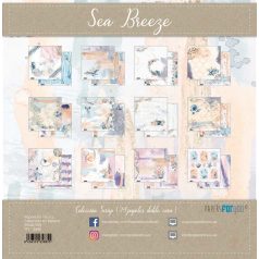   Papírkészlet 6.6" (17 cm), Sea Breeze / Papers For You Scrap Paper Pack (24 ív)