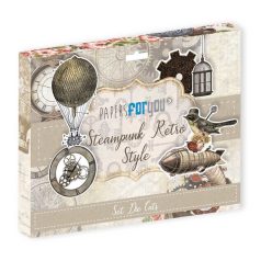   Kivágatok , Steampunk Retro Style / Papers For You Die Cuts (1 csomag)