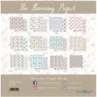 Papírkészlet 6.6" (17 cm), The Flowering Project / Papers For You Scrap Paper Pack (24 ív)