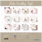 Papírkészlet 6.6" (17 cm), Wedding Boho Style / Papers For You Scrap Paper Pack (24 ív)