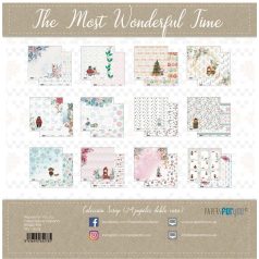   Papírkészlet 6.6" (17 cm), The Most Worderful Time / Papers For You Scrap Paper Pack (24 ív)