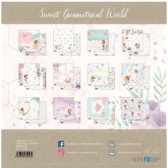   Papírkészlet 6.6" (17 cm), Sweet Geometrical World / Papers For You Scrap Paper Pack (24 ív)