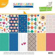   Papírkészlet 12" (30 cm), Sweater Weather Remix / Lawn Fawn Double-Sided Collection Pack (1 csomag)