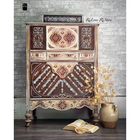 Re-Design with Prima Elemental Borders Óriás dekor bélyegző 12"(30 cm) Decor Clear Stamps (1 csomag)