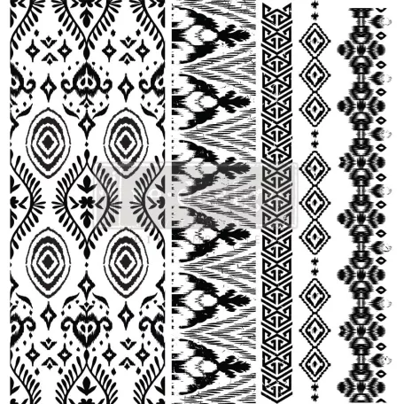 Re-Design with Prima Elemental Borders Óriás dekor bélyegző 12"(30 cm) Decor Clear Stamps (1 csomag)