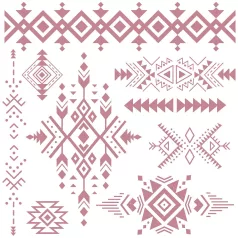   Re-Design with Prima Tribal Prints Óriás dekor bélyegző 12"(30 cm) Decor Clear Stamps (1 csomag)