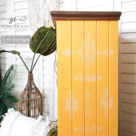 Re-Design with Prima Tribal Prints Óriás dekor bélyegző 12"(30 cm) Decor Clear Stamps (1 csomag)