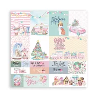   Stamperia Scrapbook papírkészlet 12" (30 cm) - Christmas Rose - Maxi Paper Pack (22 ív)
