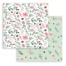 Papírkészlet 8" (20 cm), Christmas Rose / Stamperia Paper Pack (10 ív)