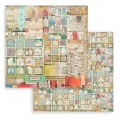 Papírkészlet 6" (15 cm), Christmas Patchwork / Stamperia Paper Pack (10 ív)