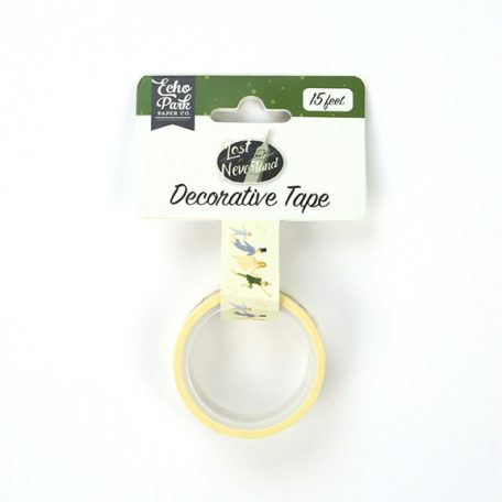 Dekorációs ragasztószalag Off to Neverland Lost Neverland/ Echo Park Washi Tape (1 db)