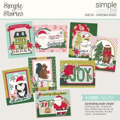   Kivágatok , Simple Cards Card Kit / Simple Stories Holly Days (1 csomag)
