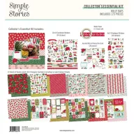   Papírkészlet 12" (30 cm), Collector's Essential Kit / Simple Stories Holly Days (1 csomag)