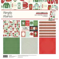   Papírkészlet 12" (30 cm), Collection Kit / Simple Stories Ugly Christmas Sweater (1 csomag)