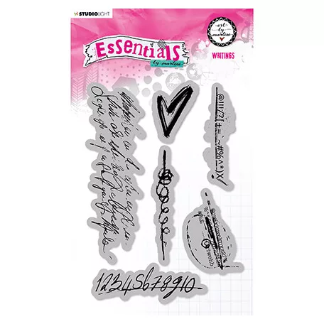Gumibélyegző, Writngs Essentials nr.79 Art by Marlene/ ABM Cling Stamp (1 csomag)