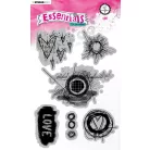 Gumibélyegző, Love Essentials nr.80 Art by Marlene/ ABM Cling Stamp (1 csomag)