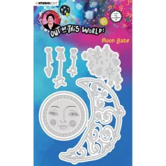  Vágósablon, Moon gaze Out Of This World nr.83 Art by Marlene/ ABM Cutting Die (1 csomag)