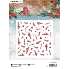   Szilikonbélyegző , Background pattern Sending Joy nr.56 / SL Clear Stamp (1 csomag)