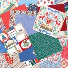Craft Smith Peace on Earth Scrapbook Papírkészlet 12" (30 cm) Paper Pad (48 lap)