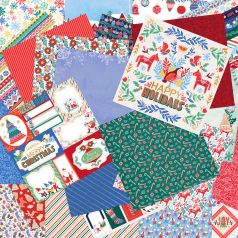   Craft Smith Peace on Earth Scrapbook Papírkészlet 12" (30 cm) Paper Pad (48 lap)