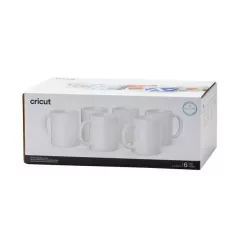   Cricut bögre 350ml Ceramic Mug White Cricut Mug Press (6 db)