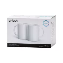   Cricut bögre 440ml  Ceramic Mug White Cricut Mug Press (2 db)