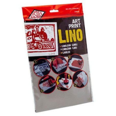 2 db - Lino nyomdalap , 305x203x3.2mm / Essdee Lino / Art Print (1 csomag)
