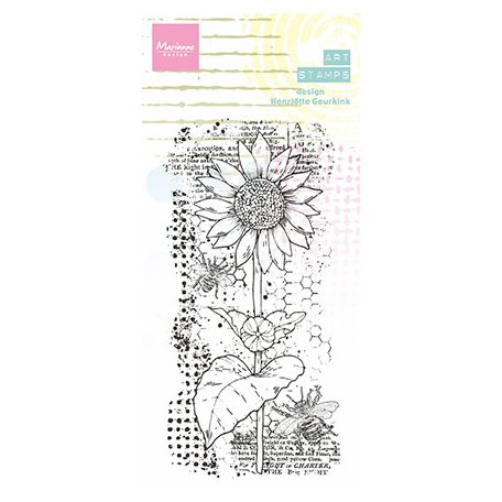 Szilikonbélyegző , Arts stamps Sunflower / Marianne Design Clear Stamps (1 db)
