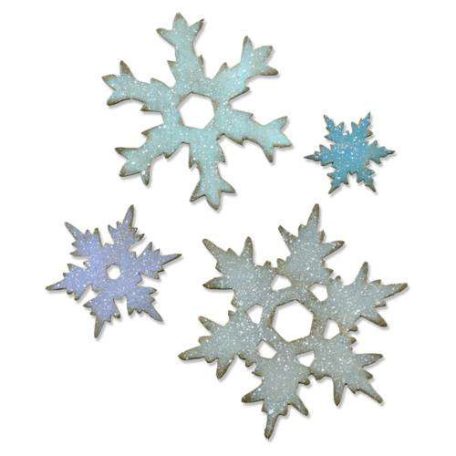 SIZZIX vágósablon - Stacked snowflakes Bigz Die L (1 db)