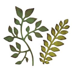 SIZZIX vágósablon - Garden greens - Bigz Die (1 db)