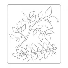 SIZZIX vágósablon - Garden greens - Bigz Die (1 db)