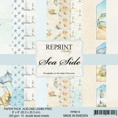   Papírkészlet 8" (20 cm), Sea Side / Reprint Paper Pack (10 ív)