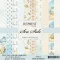 Papírkészlet 8" (20 cm), Sea Side / Reprint Paper Pack (10 ív)