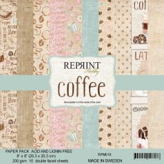   Papírkészlet 8" (20 cm), Coffee / Reprint Paper Pack (10 ív)