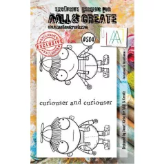   Szilikonbélyegző , Tweedledee & Tweeddledum / AALL Stamp (1 db)