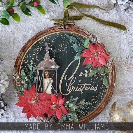 SIZZIX vágósablon, Festive Bouquet Tim Holtz/ Sizzix Thinlits Die Set (1 db)