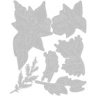 SIZZIX vágósablon, Festive Bouquet Tim Holtz/ Sizzix Thinlits Die Set (1 db)