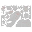 SIZZIX vágósablon, Funky Nordic Tim Holtz/ Sizzix Thinlits Die Set (1 db)