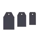 Címke mintalyukasztó , 3-in-1 Tag punch / PF Punch (1 db)