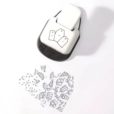 Címke mintalyukasztó , 3-in-1 Tag punch / PF Punch (1 db)