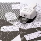 Címke mintalyukasztó , 3-in-1 Tag punch / PF Punch (1 db)